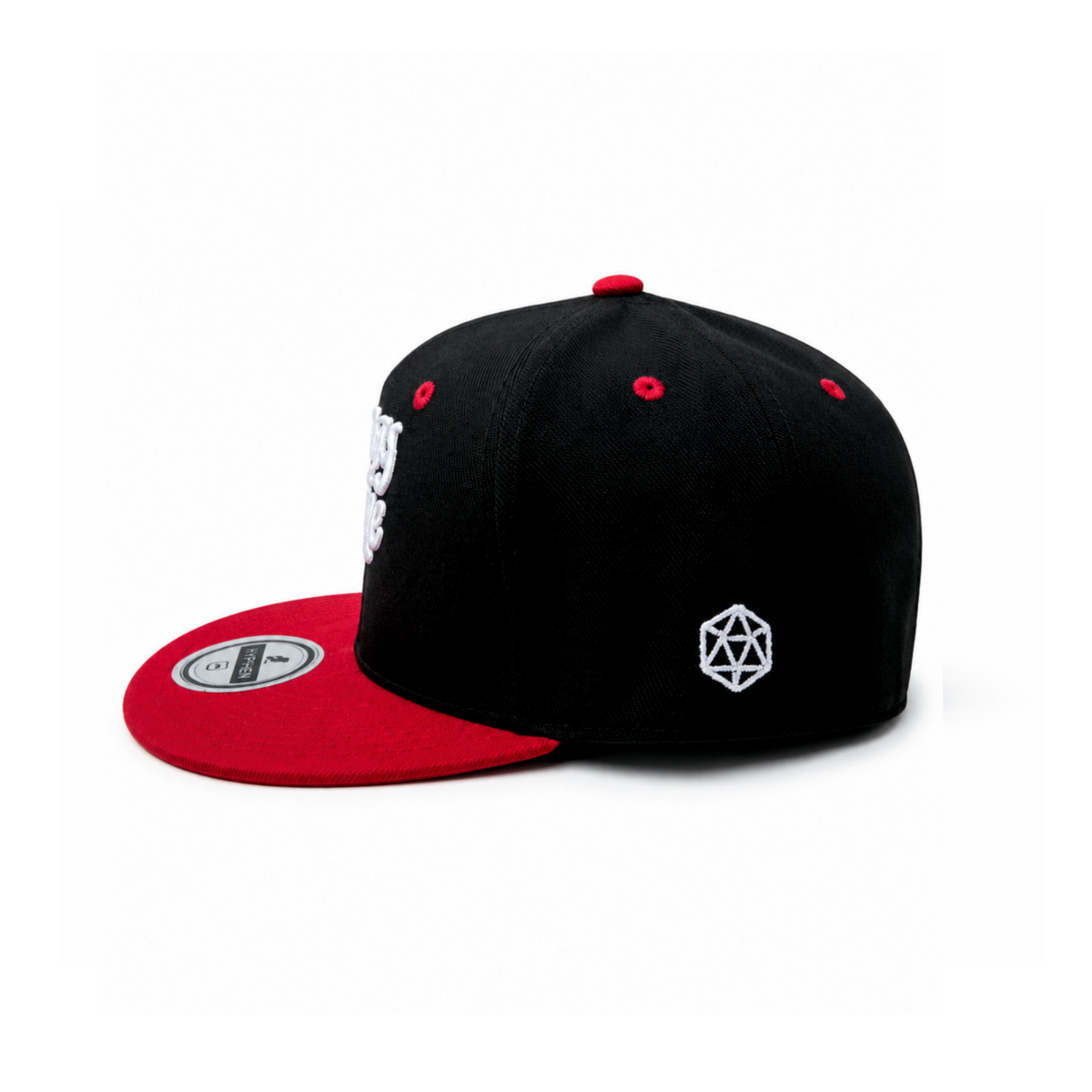 Hyphen Unity Is Rare SnapBack (Black/Red) - Hyphen Footwear