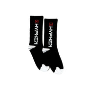 Hyphen “Logo” Sweat Sock Black/White