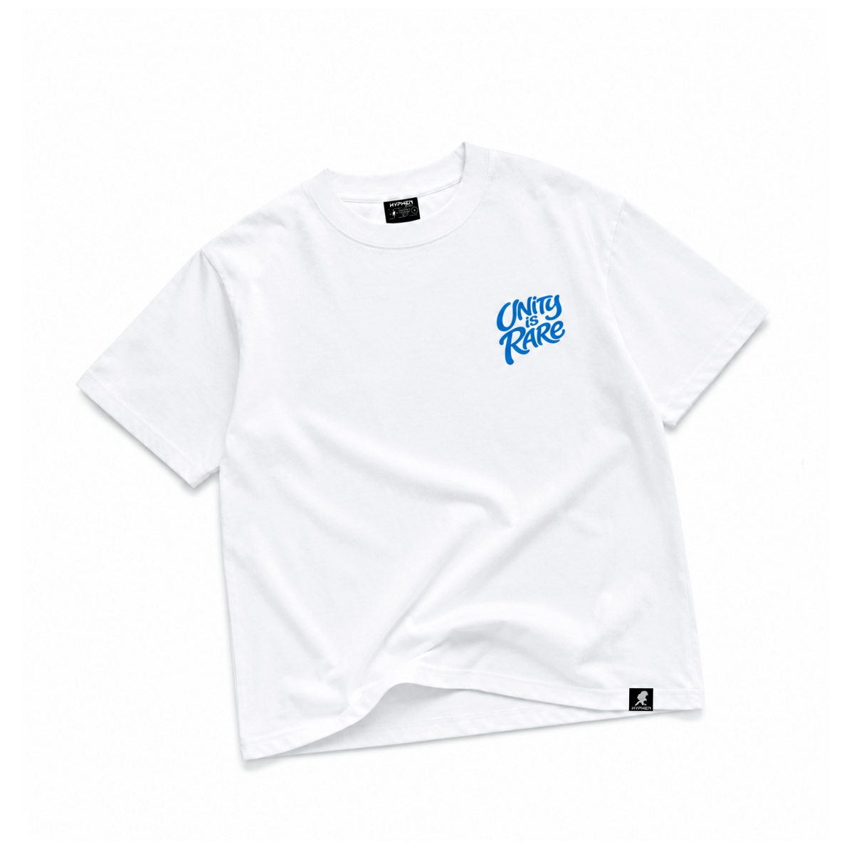 Hyphen Unity Is Rare T-shirt (Blue) - Hyphen Footwear