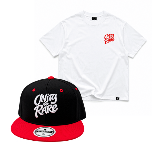 Hyphen UNITY IS RARE — CAP + TEE BUNDLE - Hyphen Footwear