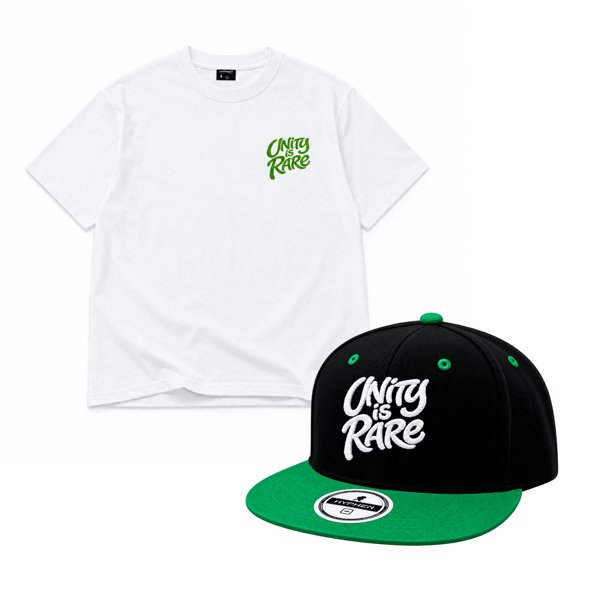 Hyphen UNITY IS RARE — CAP + TEE BUNDLE - Hyphen Footwear